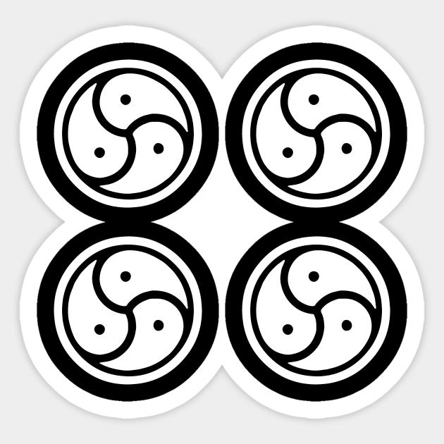 Bdsm Symbol Circles Sub Dom Kink Bdsm Sticker Teepublic